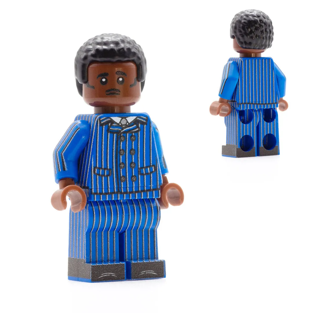 15th Time Lord and Ruby (60s Edition) - Custom Design Minifigure Set