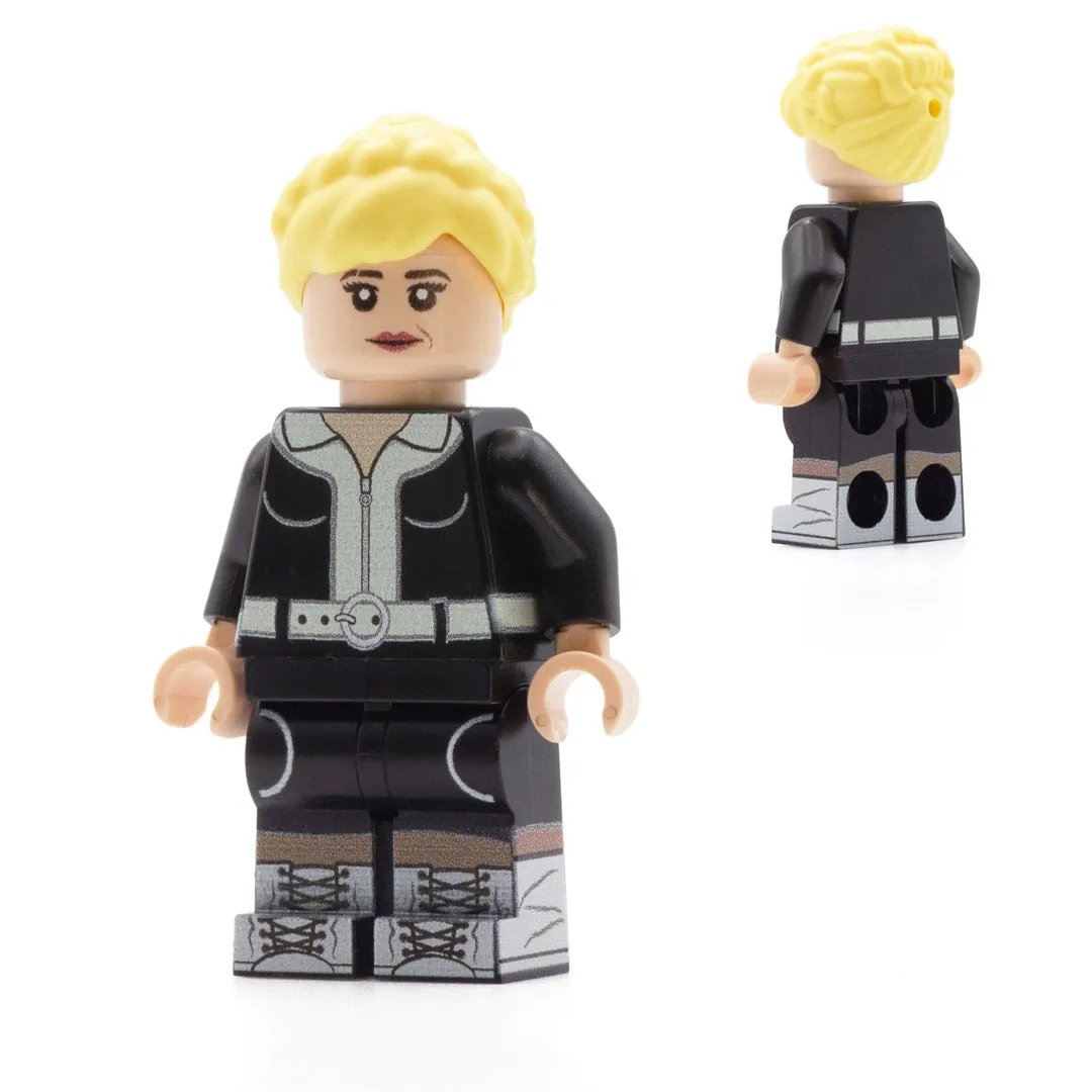 15th Time Lord and Ruby (60s Edition) - Custom Design Minifigure Set