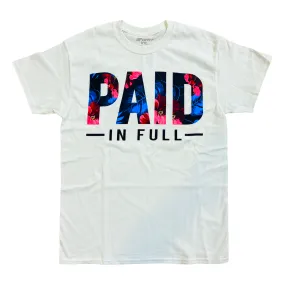 3Forty Inc. 'Paid In Full Flower' T-Shirt (White) 8309