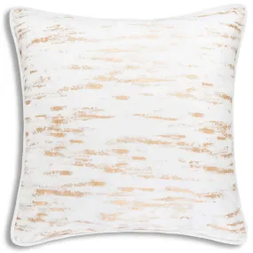 Arian Euro Sham, White/Gold