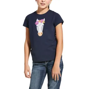 Ariat flower crown t - shirt