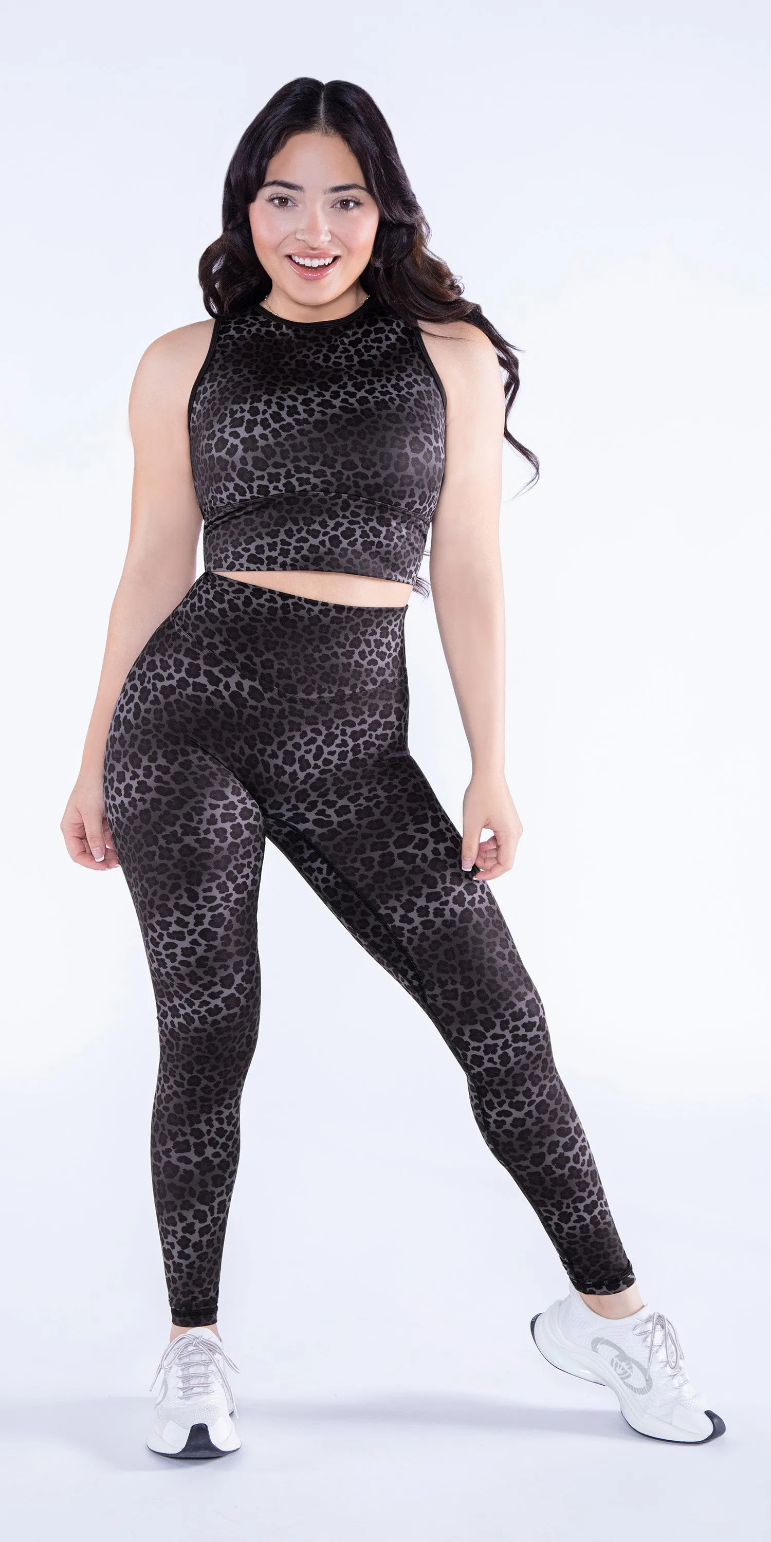 Black Cheetah - Contour Legging