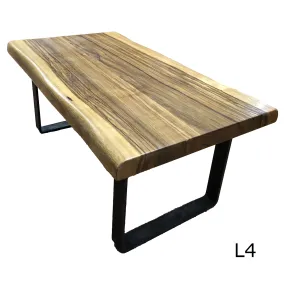 Black Limba Coffee Table (L5) - 35.5"L x 20"W (Final Sale)