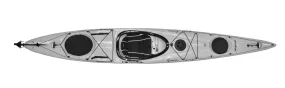 Boreal Design Compass 140 TX Kayak Ultralight with Rudder