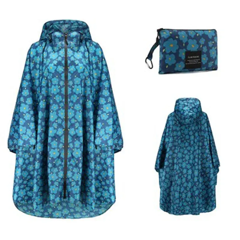 Breathable Lightweight Raincoat Ponchos Waterproof Wind