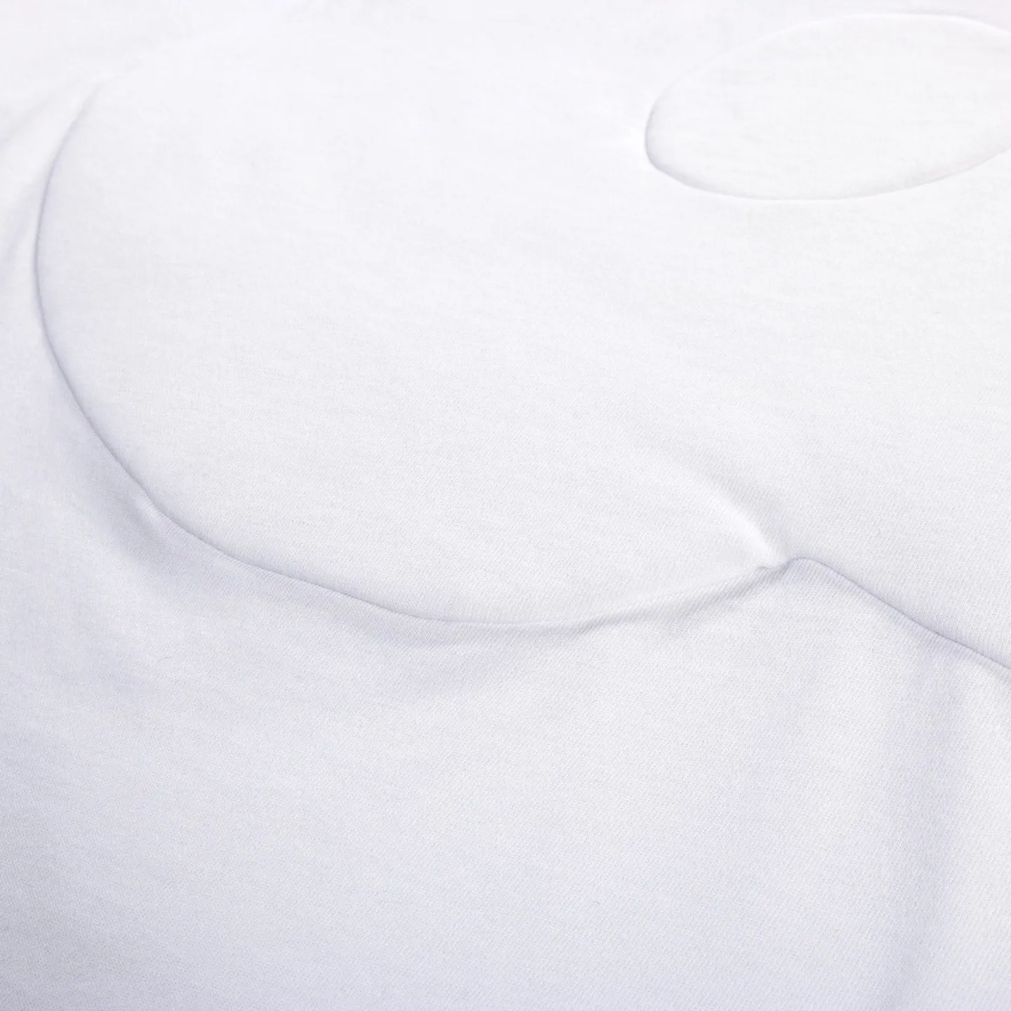 COMME DES GARCONS SHIRT T013 PADDED FLOWER T-SHIRT WHITE