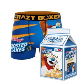 CRAZYBOXER Kellogg's Tony The Tiger Men's Boxer Briefs (Creative Packaging)