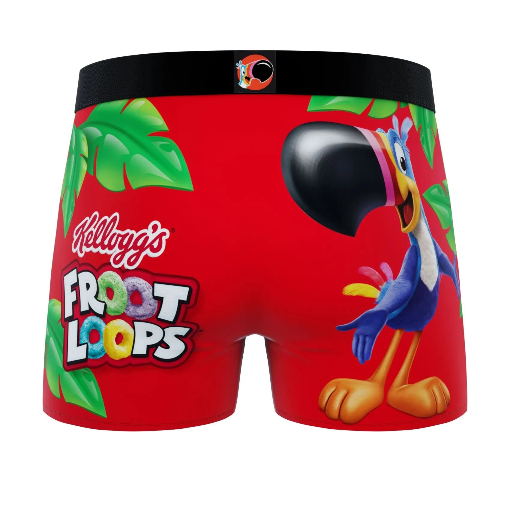 CRAZYBOXER Kellogg's Toucan Men's Boxer Briefs (Creative Packaging)