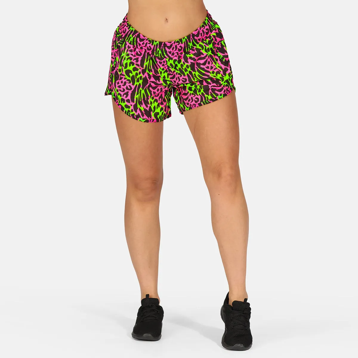 Feline Fusion Loose Fit Workout Shorts