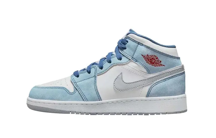 JORDAN 1 MID SE FRENCH BLUE LIGHT STEEL (GS)