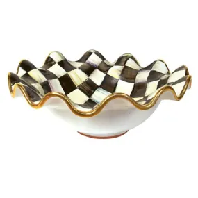 MacKenzie-Childs Medium Fluted Serving Bowl