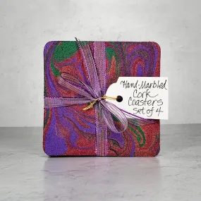 Marbled Coasters by Pat K. Thomas