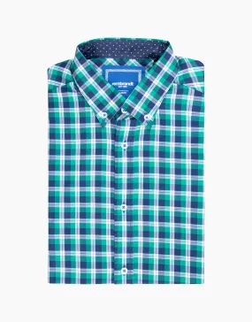 Ohope Green Check Shirt