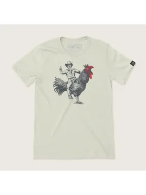 Rooster Roundup Western Tee- Cowboy Cool