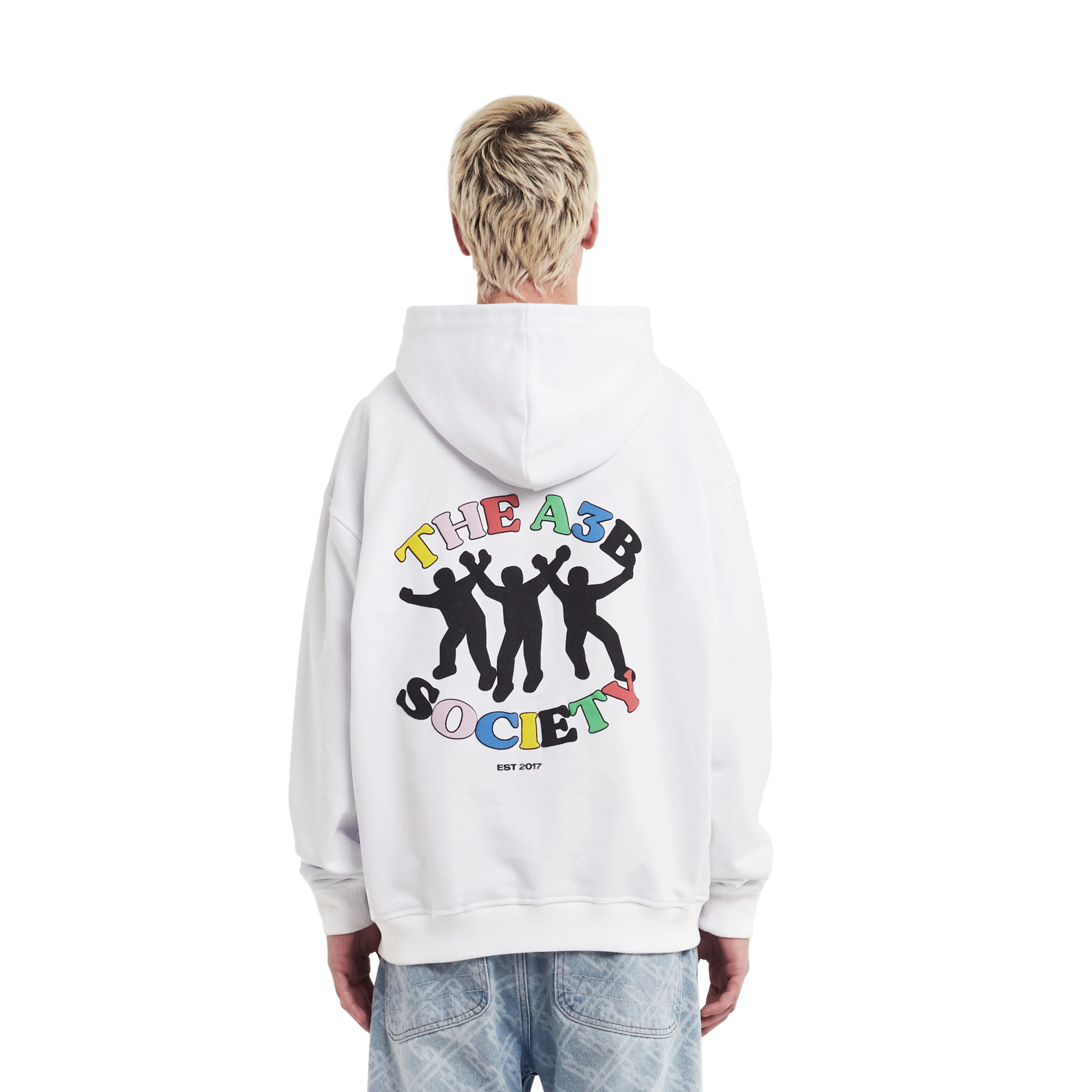 SOCIETY ZIP JACKET WHITE